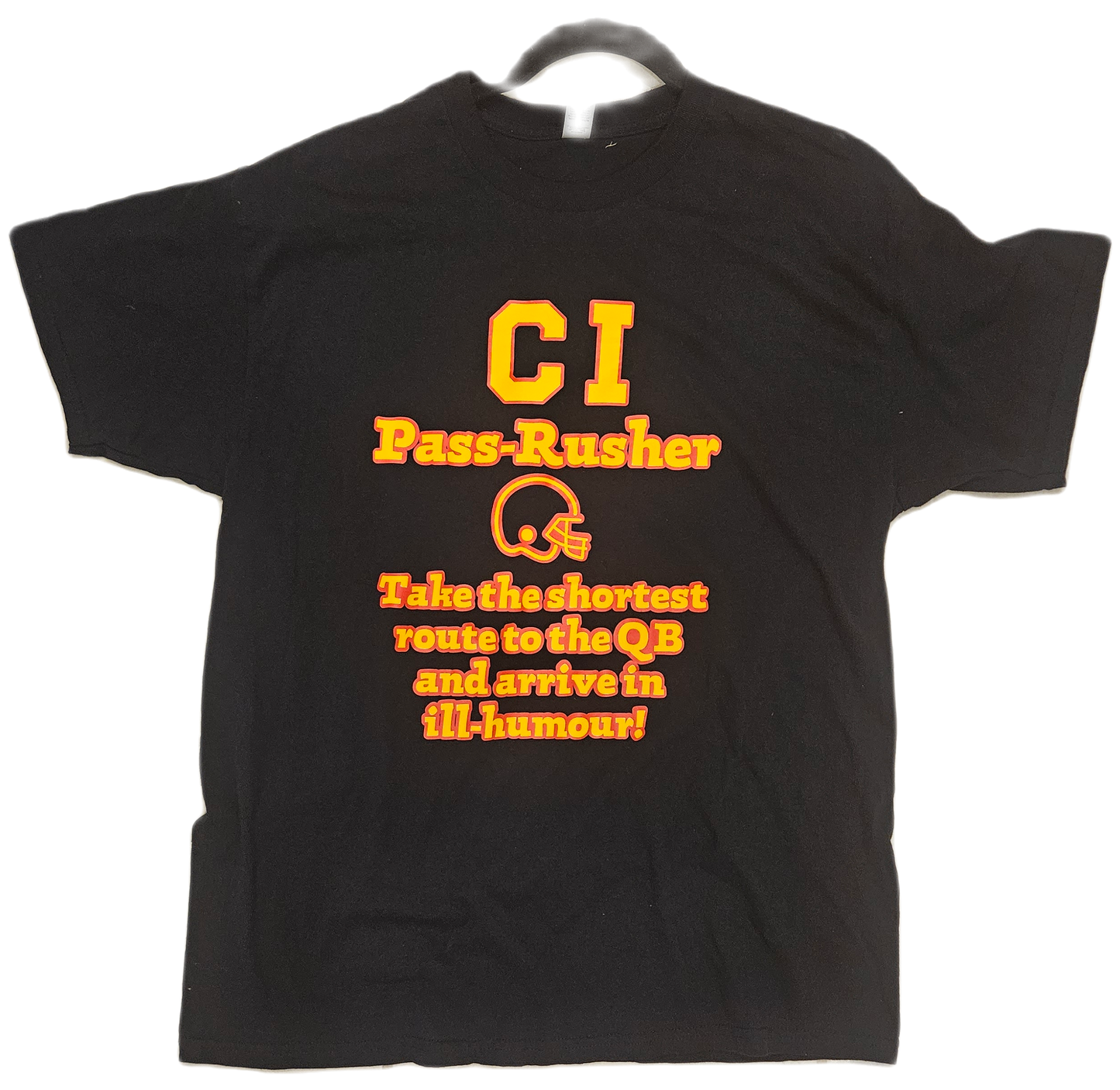 CI Football Elite Pass Rusher - take the shortest route to the QB & arrive in ill humour!