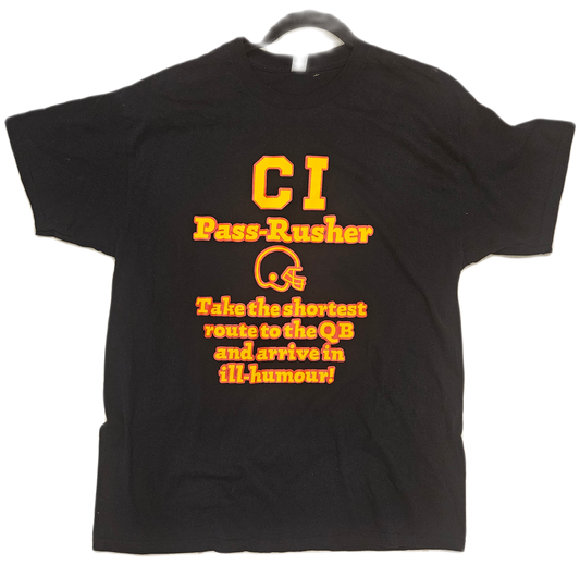 CI Football Elite Pass Rusher - take the shortest route to the QB & arrive in ill humour!