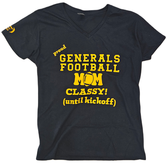 Generals Football MOM - CLASSY (til kickoff!)