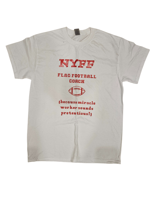 NYFF Flag Football Coach - b/c miracle worker sounds pretentious