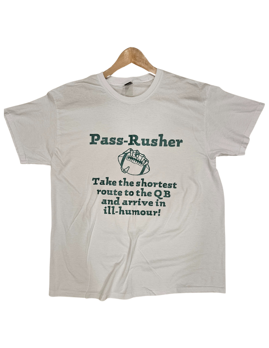 Elite Pass rusher - Take the shortest route to the QB & arrive in ill humour!