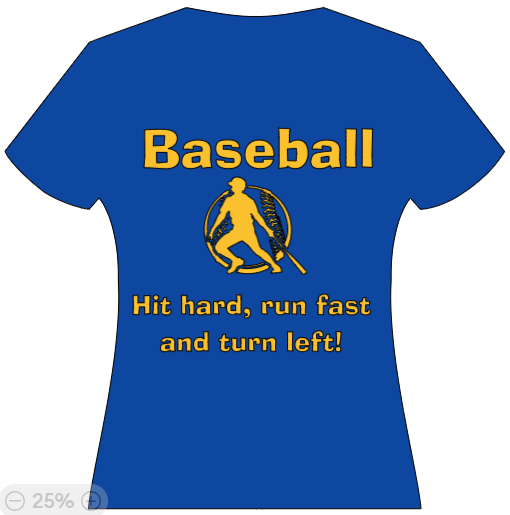 Baseball! Hit hard - run fast - turn left!