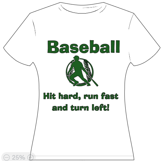 Baseball! Hit hard - run fast - turn left!