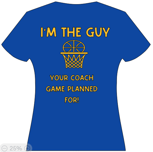 Basketball - I'm the guy your coach game planned for!