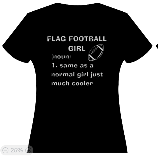 Flag Football Girl