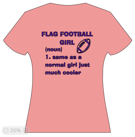 Flag Football Girl