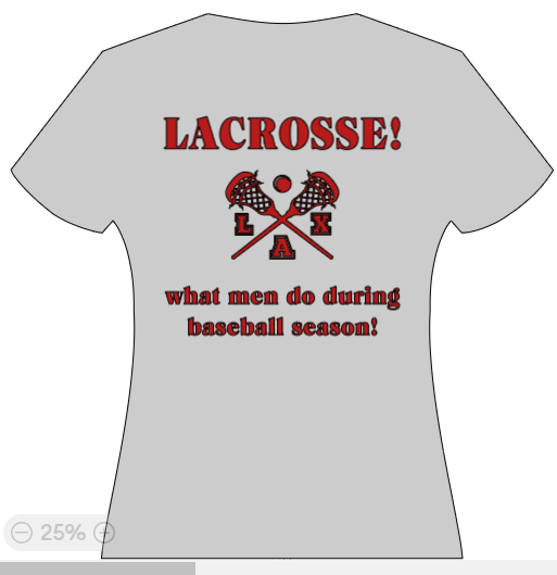 Lacrosse - what men do during baseball season!