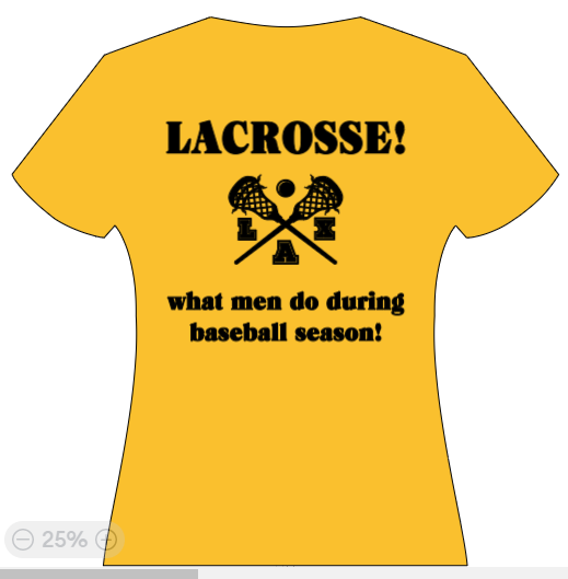 Lacrosse - what men do during baseball season!