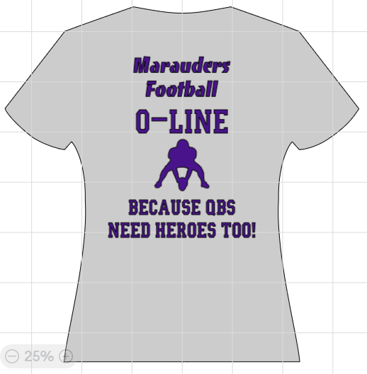 Maraduers O-LINE because QBs need heroes too!