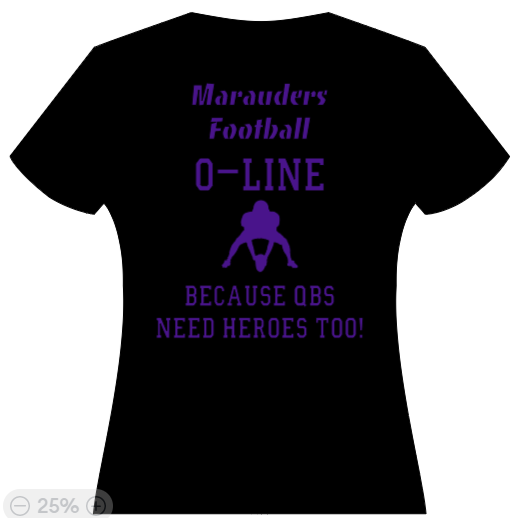 Maraduers O-LINE because QBs need heroes too!