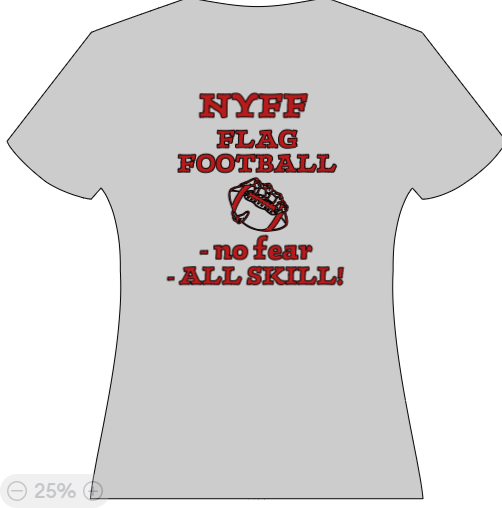 NYFF - Flag Football - no fear ALL SKILL