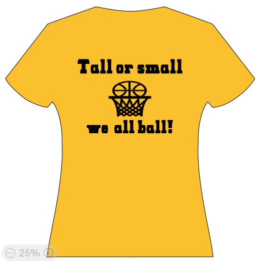 Tall or small - we all ball!