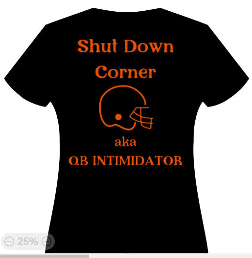 Shut Down Corner - aka QB Intimidator!