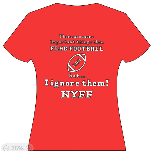 NYFF There are more important things than FLAG FOOTBALL but I ignore them!