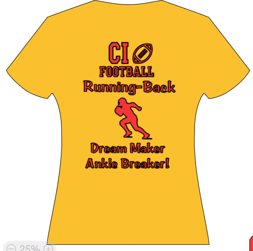 CI Football  Running Back Dream Maker Ankle breacker