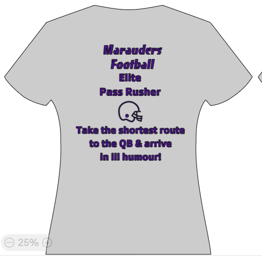 Marauders Football Elite Pass Rusher - Take the shortest route to the QB & arrive in ill humour!