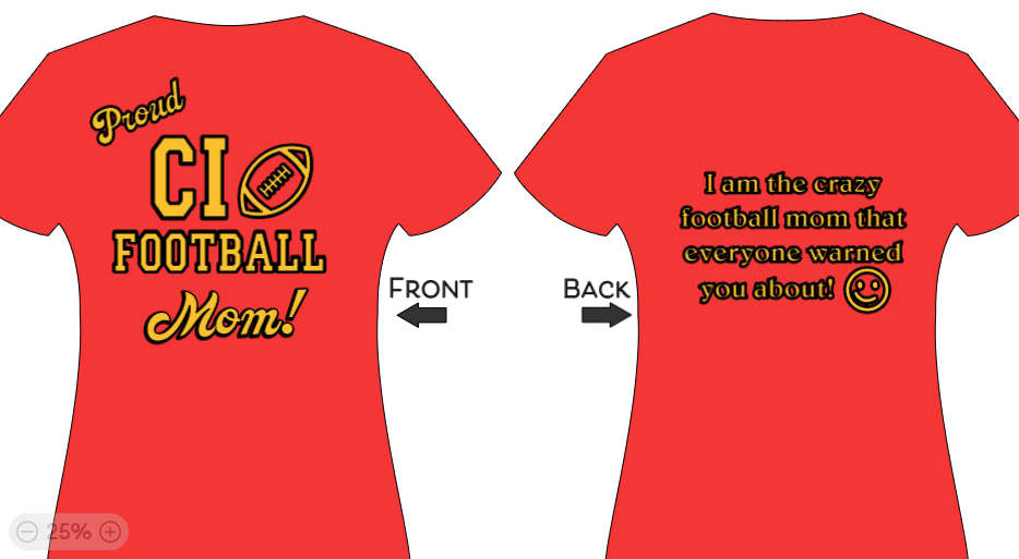 CI Football Mom - I am the crazy football mom that everyone warned you about!