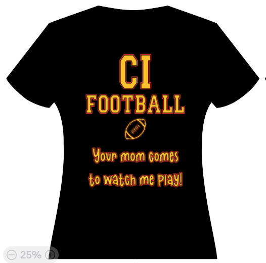 CI Football - Your mom comes to watch me play!