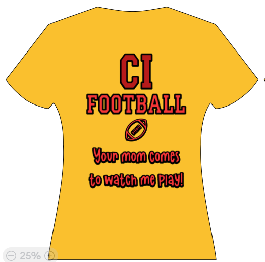 CI Football - Your mom comes to watch me play!