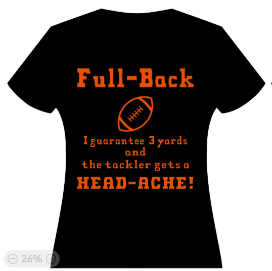 Full-Back guarantee 3 yards and the Tackler gets a HEADACHE!