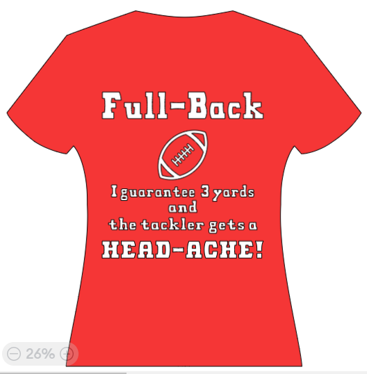 Full-Back guarantee 3 yards and the Tackler gets a HEADACHE!