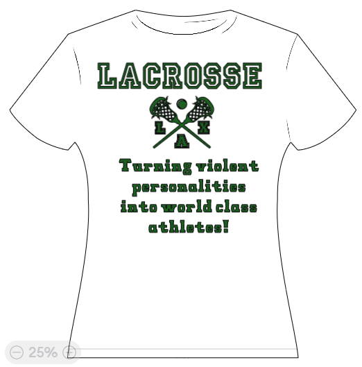 Lacrosse - turning violent personalities into world class athletes!