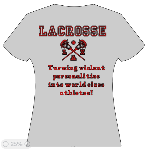 Lacrosse - turning violent personalities into world class athletes!