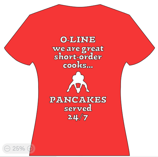 OLINE we are great short order cooks... PANCAKES served 24/7!