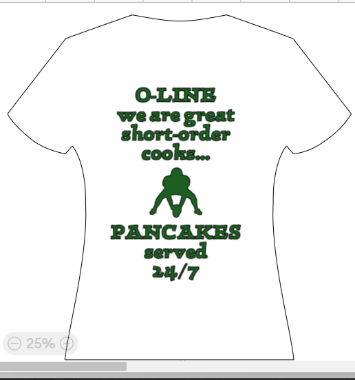 OLINE we are great short order cooks... PANCAKES served 24/7!