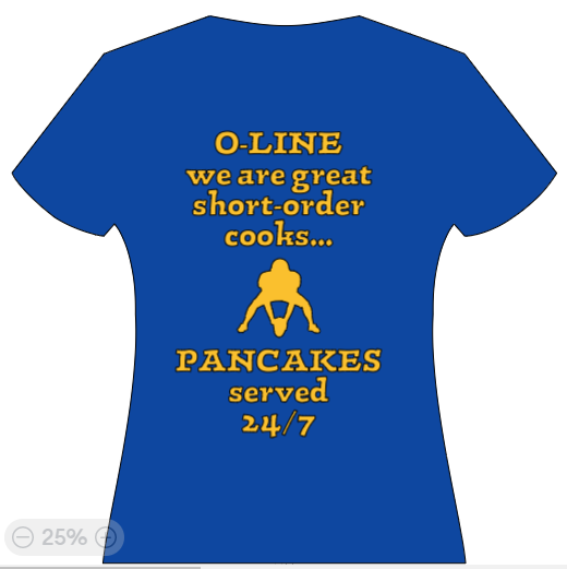 OLINE we are great short order cooks... PANCAKES served 24/7!