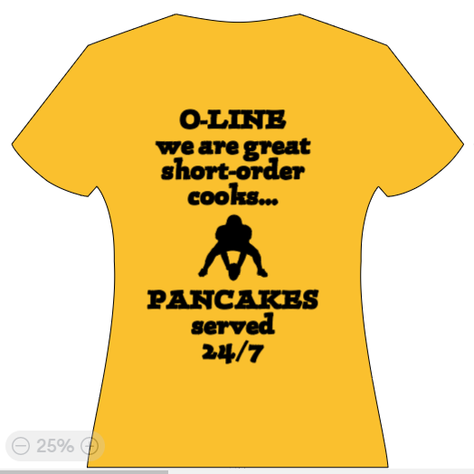 OLINE we are great short order cooks... PANCAKES served 24/7!