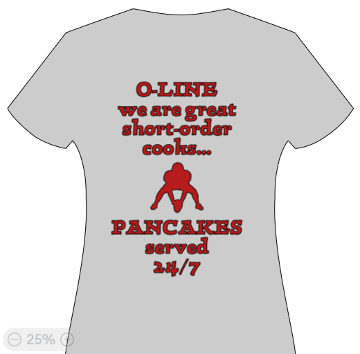 OLINE we are great short order cooks... PANCAKES served 24/7!